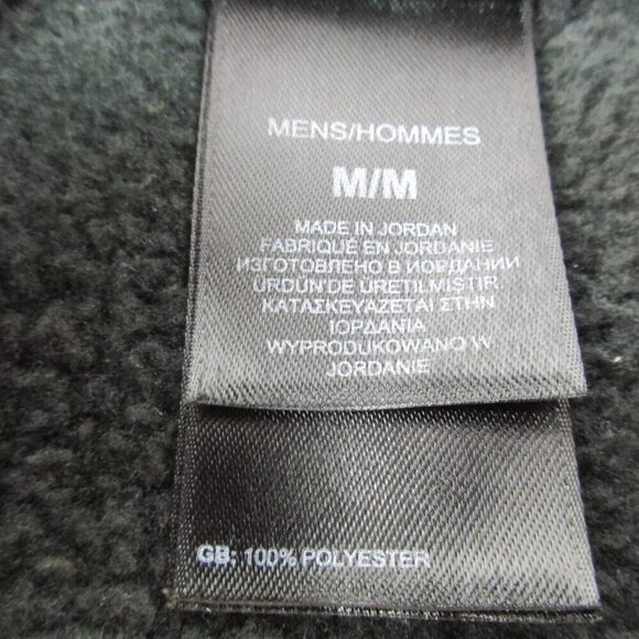 The North Face Sweatshirts Men Medium Black Fleece Long Sleeve Mock Neck 1/2 Zip - Picture 10 of 15